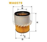 WA6579 WIX FILTERS Filtro aria per MITSUBISHI