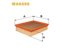 WA6696 WIX FILTERS Filtro aria per OPEL,VAUXHALL