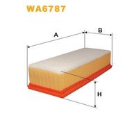 WA6787 FILTRO ARIA PER VW Caddy IV CASS/LIM SAA SAH 2.0 TDI 4motion 55 KW 75 C