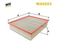 WA9203 WIX FILTERS Filtro aria per VW