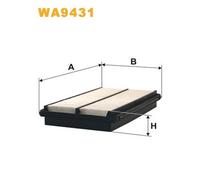 WIX FILTERS WA9431 Filtro aria