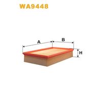WA9448 FILTRO ARIA PER VW Transporter V Autobus 7EB 7EJ 7HB 7HJ 2.0 CNG 85 KW 11