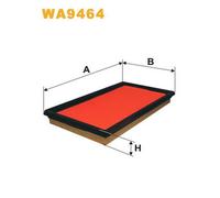 WA9464 FILTRO ARIA PER LDV CUB 2.3 D 53 KW 72 CV