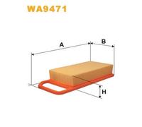 Wix Fa.Citroen C5, C5 Ii, C6, Peug Wa9471
