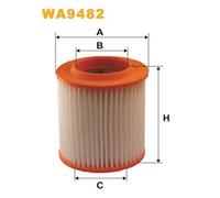 WA9482 FILTRO ARIA PER Audi A8 4E2 4E8 3.2 FSI quattro 191 KW 260 CV