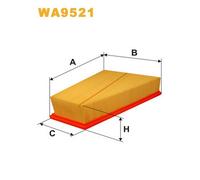 Wix Fa.Ford Galaxy Ii, Mondeo Iv ( Wa9521
