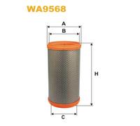 WA9568 FILTRO ARIA PER Alfa Romeo Spider 916 3.2 V6 24V 176 KW 240 CV