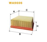 WA9606 FILTRO ARIA PER Ford Ecosport 1.5 Ti 82 KW 112 CV