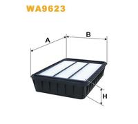 Wix Fa.Citroen C-Crosser, Mitsubis Wa9623