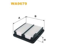 WA9679 FILTRO ARIA PER Honda Jazz III GE GG GP ZA 1.5 Flex 85 KW 116 CV