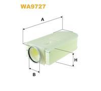 WA9727 WIX FILTERS Filtro aria per MERCEDES-BENZ