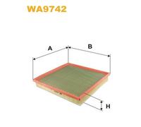 WA9742 FILTRO ARIA PER Opel Astra J Sports Tourer P10 1.4 64 KW 87 CV