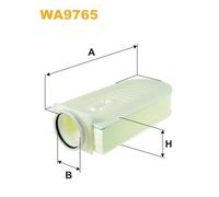 WA9765 FILTRO ARIA PER Mercedes Classe C W204 C 220 CDI 4matic 125 KW 170 CV