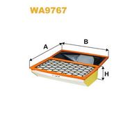 WA9767 FILTRO ARIA PER Iveco Daily Line Autobus 40C15 50C15 60C15 107 KW 146 CV