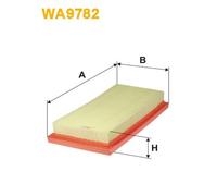 WA9782 WIX FILTERS Filtro aria per MITSUBISHI