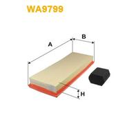 WA9799 FILTRO ARIA PER Peugeot 308 III F3 FB FH FP PureTech 130 96 KW 131 CV