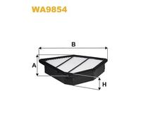 WA9854 WIX FILTERS Filtro aria per HONDA