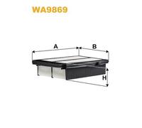 WA9869 FILTRO ARIA PER Honda CR-V V RT RW 1.5 VTEC 127 KW 173 CV