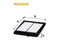 WA9898 WIX FILTERS Filtro aria per SUZUKI