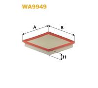 WIX FILTERS WA9949 Filtro aria
