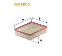 1 FILTRO ARIA WIX FILTERS WA9955 WA9955