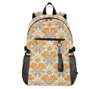 Waassud Autumn Bloom - Zaino per computer portatile, unisex, 20 l, casual, con scomparto per notebook da 14 pollici, leggero, per università, lavoro, attività all'aperto