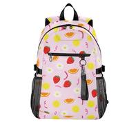Waassud Fruits - Zaino per computer portatile, unisex, 20 l, casual, con scomparto per notebook da 14 pollici, leggero, per università, lavoro, attività all'aperto