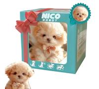 WaaYb Cucciolo Robot Realistico, Cane Robot con IA, Il Mio Cucciolo Robot Realistico Che Si Comporta Come Un Vero Cucciolo - Cammina, Abbaia e Scodinzola A