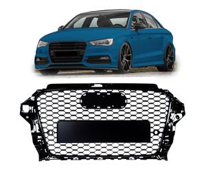 Wabendesign Kühlergrill Wabengrill Lucido Per Audi A3 8V 12-16
