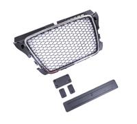 Wabengrill Grill Crom Nero Presa per Audi A3 8P 2008-2012 Anteriore