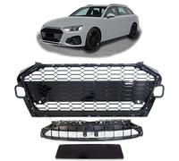 Wabengrill Kühlergrill Nero Lucido Frontgrill Per Audi A4 B9 Facelift Dal 2019