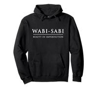 Wabi-Sabi Bellezza nell'imperfezione Felpa con Cappuccio