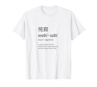 Wabi Sabi Cultura Giapponese Beauty Zen Regalo Maglietta