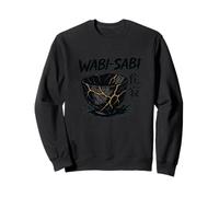 Wabi Sabi Kintsugi - Ciotola Giapponese Zen imperfetta Bellezza Arte Felpa