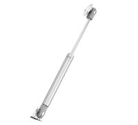 Wablissia Asta di supporto per sollevamento del sedile della moto, supporto idraulico per sospensione del sedile, asta di sollevamento della porta in lega di alluminio, compatibile con (argento)