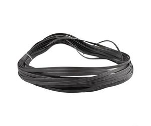 Wablissia Kit di riparazione piatto in vimini di plastica e rattan, 36,6 m, per il restauro di mobili da giardino, fai da te, tessitura multicolore