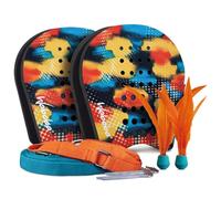 Waboba Battle Bird - Ripensa il tuo gioco a paddle - Il set include: 2 pagaie portatili, 2 piccoli uccelli e un semplice posto con inserti - Dimensioni 200 x 120 x 228 mm