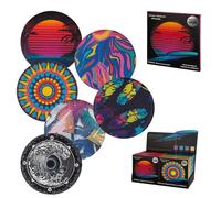Waboba- Wingman Flying Disc, Colore 90s Sunset, AZ-302-Sunset