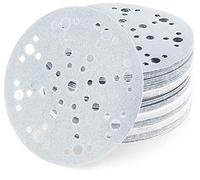 WAbrasive - Dischi abrasivi da 150 mm, con 48 fori, K180, 50 pezzi, per vernice, adatti per Festool Rotex 150 con disco abrasivo da 150 mm