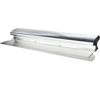 WABROTECH Spatola ergonomica per superfici con manico maneggevole, 120 cm, spatola larga a mano, 1,2 kg, spatola per facciate in alluminio, per stuccare pareti e soffitti, utensili per cartongesso in