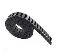 WABTU Catena Portacavi Plastica Nylon Macchina utensile Macchina for incidere Manipolatore Catena di trascinamento Cingolato Industriale Catena silenziosa ad Alta velocità (Size : 1000x10x30 mm)