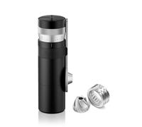 WACACO Exagrind Pro-E, Macinacaffè Manuale, Corpo Unico in Alluminio e Doppio Cuscinetto, Macine Coniche in Acciaio Inox da 38mm, 207 Impostazioni, Scala Visibile