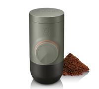 WACACO Minipresso GR2, Macchina caffè Portatile per caffè macinato compatibile con l'esterno, Macchina caffè espresso 18 bar a funzionamento manuale, Macchina caffè in movimento, ultra piccolo