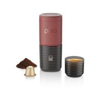 WACACO Pixapresso Macchina Espresso Portatile - 20 bar, caffè macinato + capsule incluse, ricaricabile USB-C, ideale per viaggi e nomadi -Rosso - Nouvo