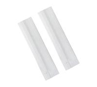 WACCOMT Pack 100 Pezzi di Carta Kraft Termosaldabile Mylar Film Sacchetti Sottovuoto di Alluminio Sacchetto Piatto con Tacca di Strappo per L'imballaggio Alimentare (Blanco, 3x12cm (1.2x4.7 inch))