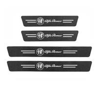 WACDXST 4 Pezzi Adesivo Battitacco, per Alfa Romeo Mito (955) Mito 2008-2018 Protezione Porta Soglia Sticker Car Accessori Battitacco Prevenire Usura AntiGraffio,B