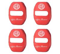 WACDXST 4 Pezzi Copertura Serratura portiera Auto, per Alfa Romeo Stelvio 2017-2021 2022 Copertura Protettiva Chiusura portiera Auto,C