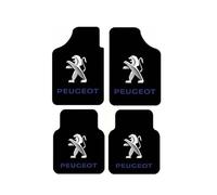 WACDXST 4 Pezzi Tappetini Auto, per Peugeot 206 (206+/206 Plus) 2009-2023 Personalizzati Impermeabile Antiscivolo Fodera Protezione Tappeto Accessor,B