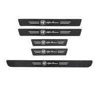WACDXST 5 Pezzi Adesivo Battitacco, per Alfa Romeo Giulietta 2014-2021 Protezione Porta Soglia Sticker Car Accessori Battitacco Prevenire Usura AntiGraffio,B