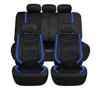 WACDXST Auto Coprisedili Set, per Peugeot Partner Tepee 2008-2025 Cuscino Coprisedile Sedili Anteriore E Posteriore Antiscivolo Traspirante Protezione,C